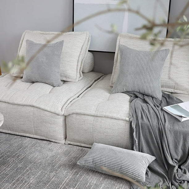 Light grey euro hot sale sham