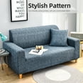 thumbnail image 2 of CZL 1 2 3 4 Seater Printed Sofa Cover Couch Slipcover, Elastic Stretch Armchair / Loveseat / Couch Sectional Sofa Slipcover Furniture Protector Dog Pet, 2 of 7