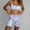Multicolor, variant on TIHLMK Women's Split Two-Piece Print Swimsuit Bikini Set - Beachwear Swimwear Polyester Summer Casual Beach Pool Wear for Women