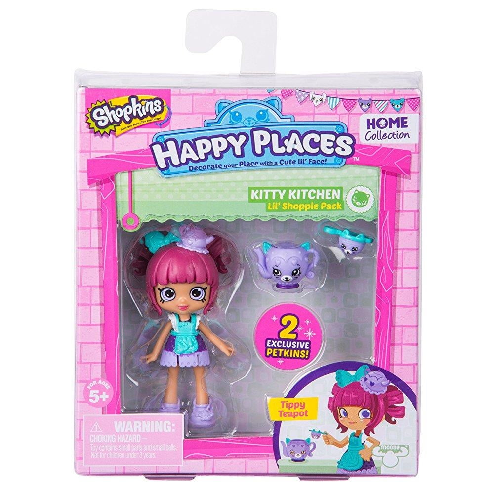 Happy Places Shopkins Season 2 Doll Single Pack Tippy Teapot Walmart