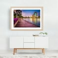 thumbnail image 6 of Palms along Lake Rajada - Bangkok Thailand Photography Cityscape Skyline Boardwalk Tropical Nightlife Travel Poster Scenic Unframed Wall Art Print 20 x 28 inches, 6 of 7