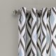 thumbnail image 2 of Kevin Diamond Room Paneles de cortina de ventana de oscurecimiento azul / gris Conjunto 52X84 Half Moon 16T002486, 2 of 2