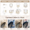 thumbnail image 6 of SIXHOME 2'x3' Entryway Rugs for Living Room Washable Rugs Vintage Distressed Medallion Carpet Rugs for Bedroom Dining Room Office Home Decor Beige, 6 of 6