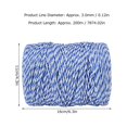 thumbnail image 2 of 200 Meters Electric Fence Poly Wire, 3mm Diameter Portable Electric Fencing Polywires Reliable Conductivity Conductive Rope for Livestock Breeding, 2 of 9
