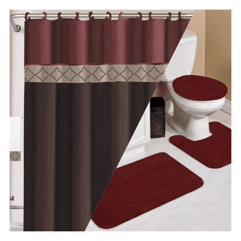 iDesign Tie Dye Fabric Bathroom Shower Curtain 72" x 72" Multi-Color 