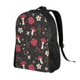 thumbnail image 2 of Fotbe Fly Agaric and Flowers Mochila de Viaje para Laptop, Mochila Ejecutiva Delgada y Resistente 15.6", 2 of 8