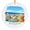 Reykjavik 3, variant on Montserrat Ceramic Ornament, Spain Christmas Travel Ornament, Vacation Souvenir Keepsake