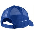 thumbnail image 3 of Mens Adjustable Cotton/Polyester Mesh Back Cap Radiant Royal, 3 of 3