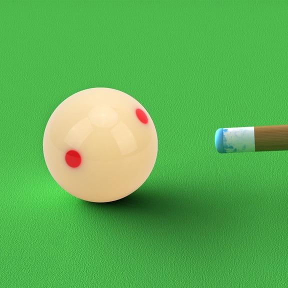 Professional 2.1in Cue Ball, High,Impact Resin, Precise Control For Snooker  Pool Practice