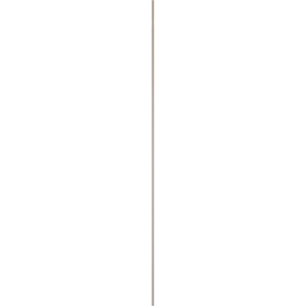 Ekena Millwork 94"H x 3/4"T Marrakesh PVC Adjustable Decorative Slat Wall Panel Kit, Unfinished (contains 11 Slats + 1 Straight Edge Starter Slat)