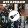 thumbnail image 3 of IFANLANDOR 1Pack Portable Design Black Metal Foldable Flute Stand for Wind Instruments 11.00X11.00X6.48in, 3 of 7