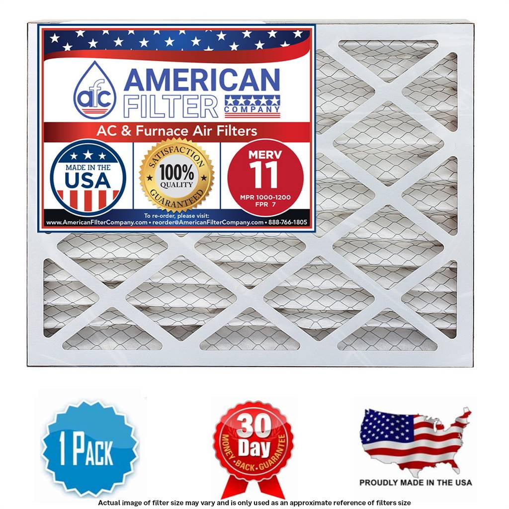 AFC 16x21x1 Furnace / AC / Air filters MERV 11 (MPR 1200 FPR 7) Type