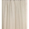 thumbnail image 3 of The Art Box Window Curtain Panels for Living Room Bedroom Rich Linen Textured Privacy Provide Drapes, Rod Pocket Striped Green, 35"W x 63L" in, 2 Panels, 3 of 7