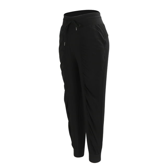 Joggers Casuales, Pantalones De Chándal Suaves, Lavables, De Moda, Poliéster, Negro, Para Deportes, Correr Para Mujeres ANGGREK Otros