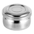 thumbnail image 4 of Silver Metal Shaving Soap Mug Bowl with Lid, Durable and Easy to Clean, Smooth Edge, Anti Skid Design, Perfect Tool for Wet Shaving Man Shaving Soap Bowl Shaving Mug Shaving Bowl, 4 of 7