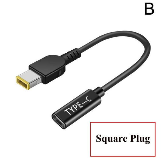 100W USB Type C Female to 4.5mm 3.0mm PD Charger Power Cable For Dell C6X2