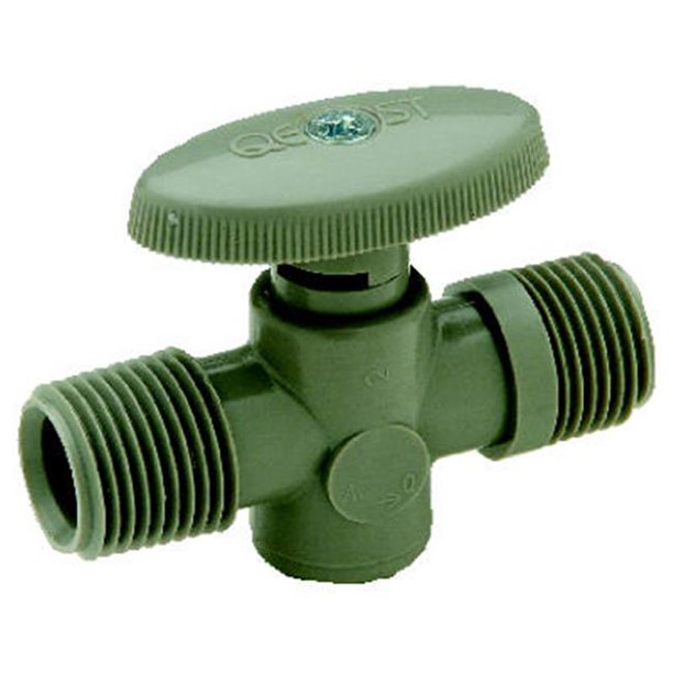 ZurnQest QBV342N Angle Stop Valve 0.5 in. Copper Tube Size x 0.25 in