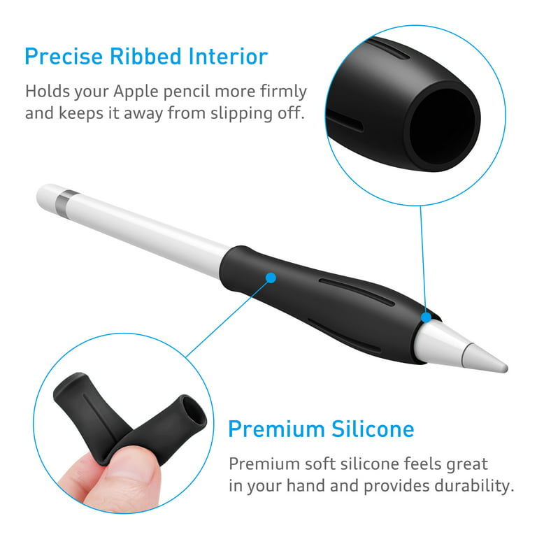 Fintie Silicone Sleeve and Grip for Apple Pencil 1 & 2, Compatible