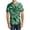 Forest Green, variant on Tie Dye 100 Pigment Dyed Cotton Crew Neck Short Sleeve T Shirt