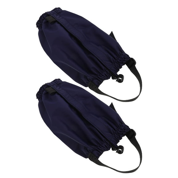 WHAMVOX 1 Pair Short Waterproof Hiking Gaiters Hiking Leg Covers Snow Boot Gaiters Rain Shoe Protector for Climbing Snowshoeing Winter Activities