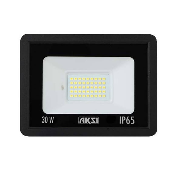 Reflector Aksi Lighting Led, modelo 116563, color negro