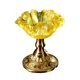 thumbnail image 1 of Candelabro en forma de flor creativa, candelabro esmaltado Retro, decoración de escritorio, Base de cobre, 1 of 5