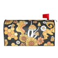 thumbnail image 3 of Fotbe Mushrooms Honeycomb Mailbox Covers Post Letter Box Cover Garden Decor Standard Size-21x18 in, 3 of 9