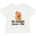 thumbnail image 3 of Inktastic My Grammie Loves Me Granddaughter Girls Toddler T-Shirt, 3 of 5