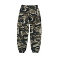 thumbnail image 3 of ZDHoor Boys Camouflage Printed Cargo Trousers Sweatpants Outdoor Hiking Camping Joggers Pants with Pockets Camouflage 8-10, 3 of 7