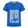 thumbnail image 1 of Camiseta de Niño con Diseño CR7 y Celebración Playera Deportiva de Cristiano Ronaldo, 1 of 4