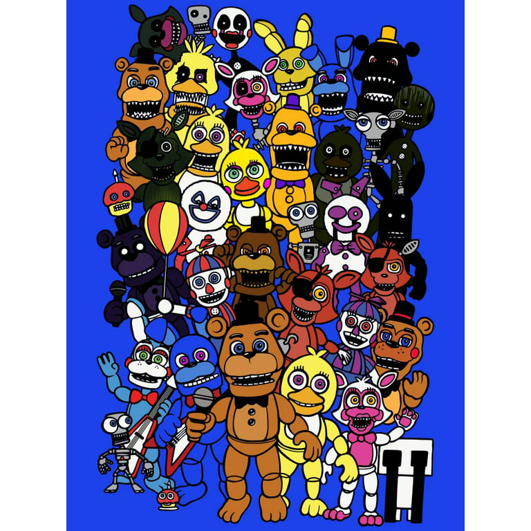 FNAF Freddy Jumpscare - Five Nights At Freddys - Posters and Art Prints