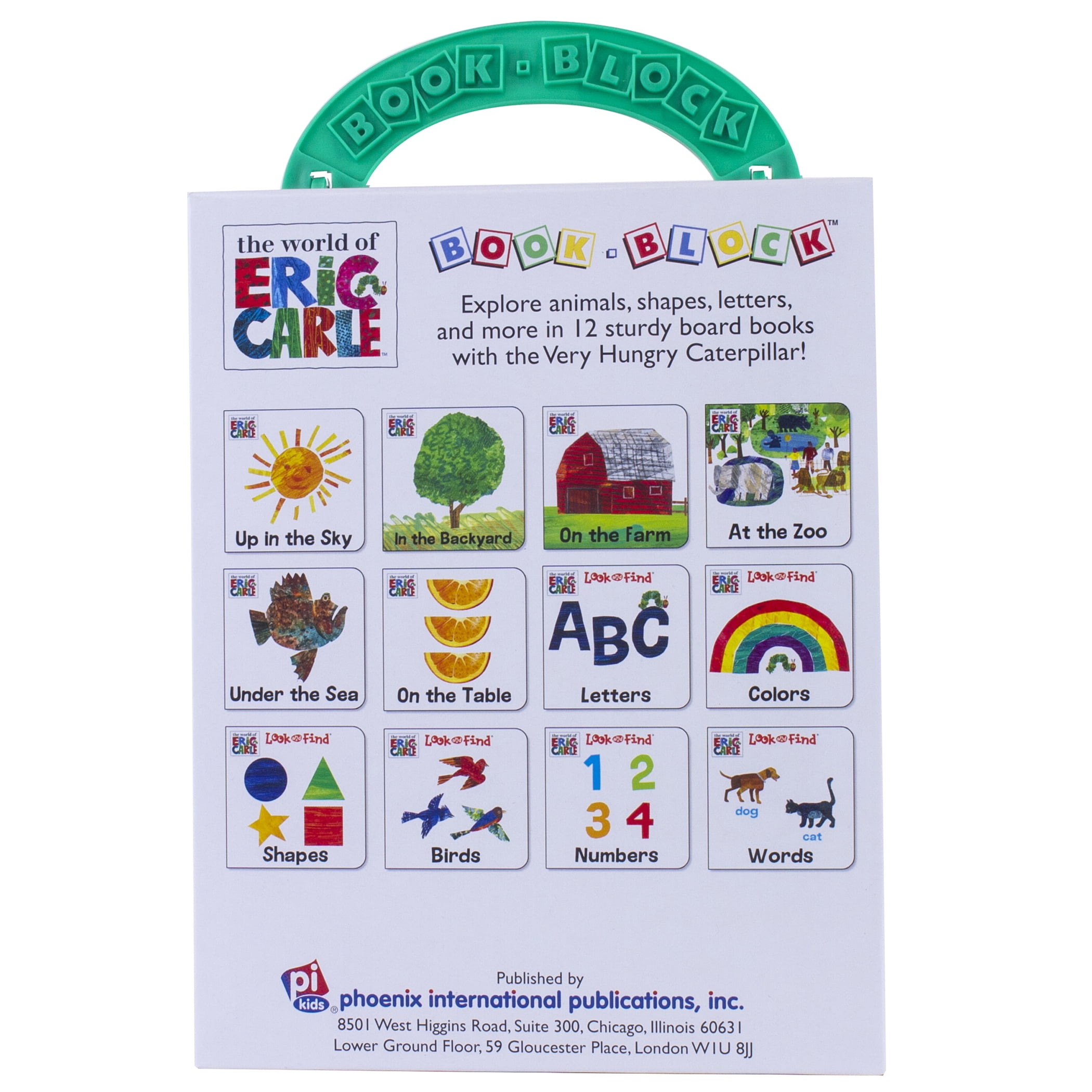 PI Kids My First Library Eric Carle, 12 Books Per Set, 2 Sets
