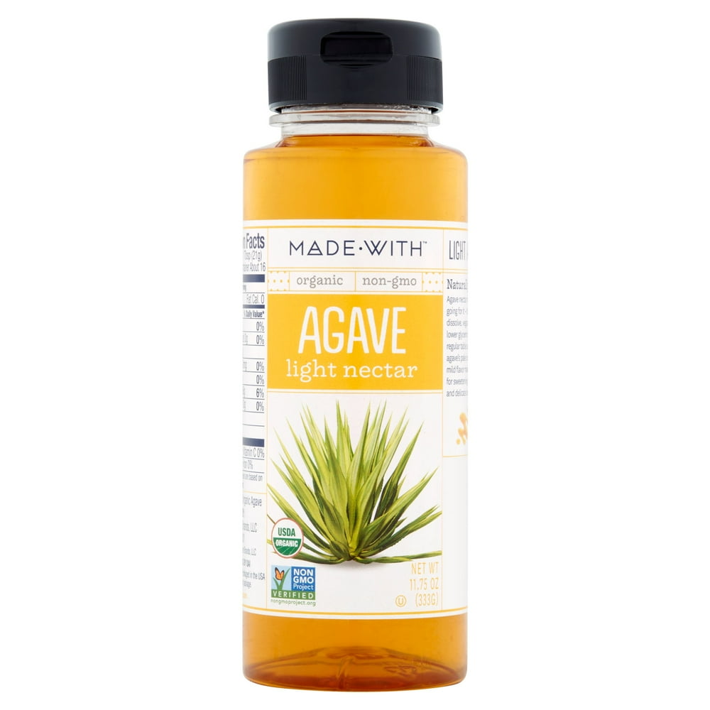Made With Agave Nectar Light Org,11.75 Oz (Pack Of 6)