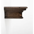 thumbnail image 7 of Home Decorative Floating Wall Shelf, Extra Long - Black, 7 of 7