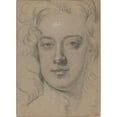 thumbnail image 2 of Sir Godfrey Kneller 18x24 Black Ornate Framed Double Matted Museum Art Print Titled: Anthony Henley (Before 1694), 2 of 5