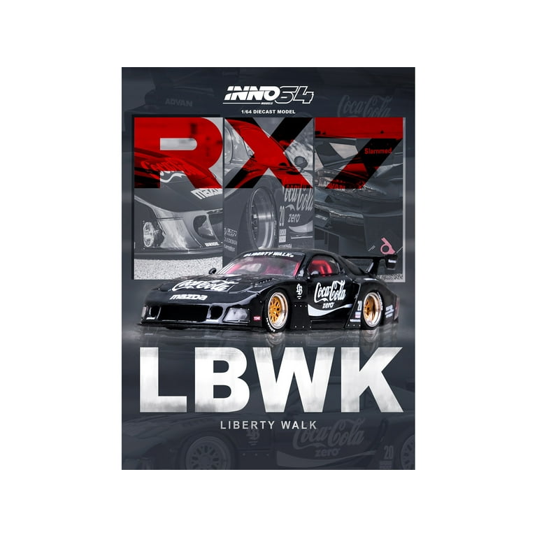 Inno64 Mazda RX7 (FD35) LB-Super Silhouette - Coca Cola Inno64 Mazda RX7 (FD35) LB-Super Silhouette - Coca Cola
