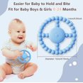 thumbnail image 4 of Mordedor sensorial vibratorio BikCanp Chew Toy para niños, color azul, 4 of 6