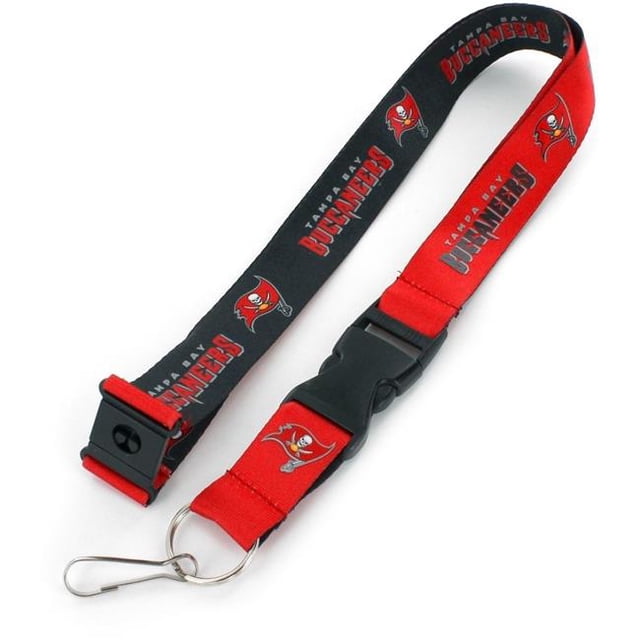 Amo 6326400703 Lanière Réversible Tampa Bay Buccaneers, Noir & Rouge