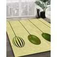 thumbnail image 3 of Ahgly Company Machine Washable Indoor Rectangle Transitional Sun Yellow Area Rugs, 8' x 12', 3 of 7
