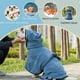 thumbnail image 2 of Albornoz para mascotas de microfibra, temu, toalla de baño absorbente de secado rápido, ropa para perros con garra, 2 of 4
