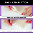 thumbnail image 3 of Aleene's Fabric Fusion Adhesive Tape , Peel and Stick, Permanent and Washable Fabric Glue Tape for Crafts, 1" Roll, 20 ft., 3 of 6