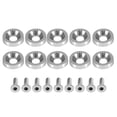 thumbnail image 4 of Modificación Del Automóvil M6 Junta Perno Matrícula Marco Decoración Tornillo (Plata) Speravity VI003228-00, 4 of 7