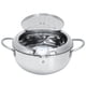 thumbnail image 5 of Olla Para Freír De Acero Inoxidable Con Termómetro Y Tapa Extraíble - Freidora Antiadherente Para Cocina, Ideal Para Freír Tempura, Alitas De Pollo Y Más, 5 of 7