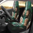 thumbnail image 3 of Wres-Tler W-W,E Car Seat Cover Front Seats Full Set of 2 Vehicle Seat Protector Fit Cars, Sedan, Truck, SUV, Van, 3 of 8