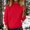 2-Red, variant on WCJM Women's Red Turtleneck Sweater First Line Ready Made Clothing Half Turtleneck Slim Fitting Bottoming Shirt for Women Autumn and Winter 2026 New Sweater Slimming Inner Sweater