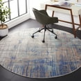 thumbnail image 2 of SAFAVIEH Skyler Aifric Distressed Area Rug, Grey Beige/Blue, 6'7" x 6'7" Round, 2 of 8