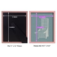 thumbnail image 4 of Hepplewhite Desk & Bookcase IV - Framed Print w/glass - Sunset Pink, 4 of 7
