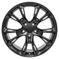 thumbnail image 2 of OE Wheels JP16 20 Inch Rim Fits Jeep Grand Cherokee Spider Monkey SRT8 Style 5x127 20x8.5 Satin Black - Hollander 9113 (1), 2 of 5