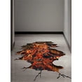 thumbnail image 6 of Halloween Wall Breaking Horror Zombie Decoration Scene Layout Props Window Glass Stickers Party Windows Wall Home Decoration (A), 6 of 6