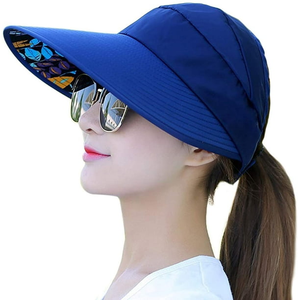 Cododia Women's Wide Brim Sun Uv Protection Visor Hats For Beach Fishing